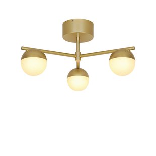 Nordlux - Contina plafondlamp geborsteld messing