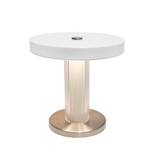Trezzi draagbare tafellamp wit DFTP by Nordlux - Woonkamer - Scandinavisch - Metaal - Met lampenkap