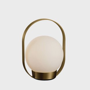 ANTIDARK - Palla T1 Portable Taffellamp Burnished Brass