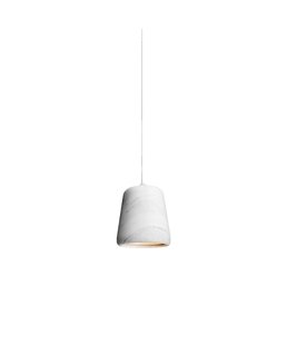 Material Hanglamp White Marble Material The Originals New Works - Woonkamer - Designer - Steen - 1 lamp