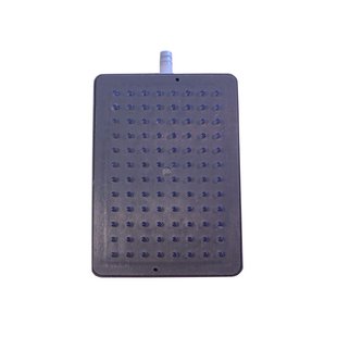 Hoofddouche voor Douchekolom Wiesbaden Huron 8x12 cm RVS