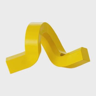 Normann Copenhagen Crooked Kandelaar - Single - Geel