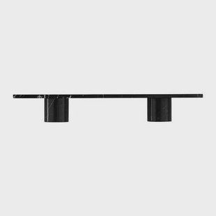 Normann Copenhagen Sten Wandplank B 80 cm - Marmer / Zwart
