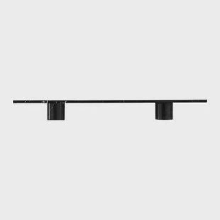 Normann Copenhagen Sten Wandplank B 120 cm - Marmer / Zwart