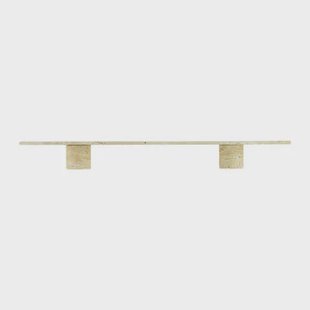 Normann Copenhagen Sten Wandplank B 120 cm - Travertin