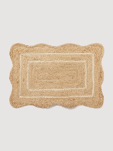 Handgeweven jute deurmat Fayla