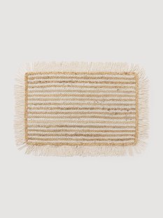 Handgeweven jute deurmat Brandy