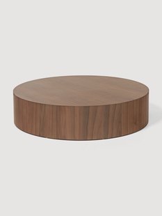 XL ronde houten salontafel Dan