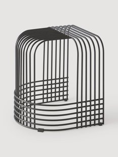 Handgemaakte metalen zitkruk Drop