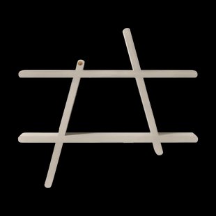 Andersen Furniture A-Shelf wandplank Special Edition Light beige M 52x9x46 cm