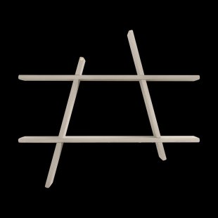 Andersen Furniture A-Shelf wandplank Special Edition Light beige L 78x12x67 cm