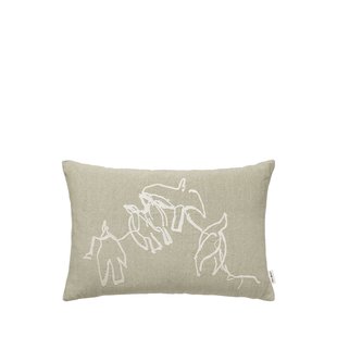 ferm LIVING - Vuelo Cushion Cover Elm Green