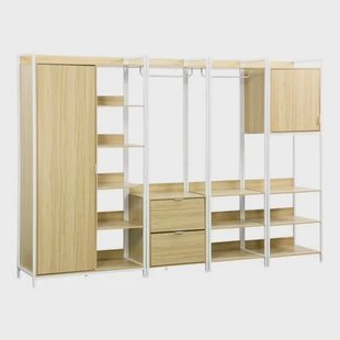 sweeek - Modulaire kledingkast met 4 elementen