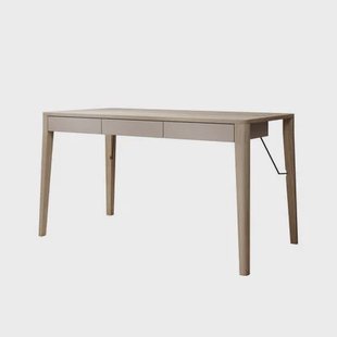 Meubella - Bureau Mazar - Licht eiken - 139 cm