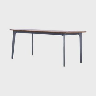 Tikamoon - Massief teakhouten en metalen tuintafel 6|8 personen. Tikamoon - Massief teakhouten en metalen tuintafel 6|8 personen.