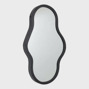 LOFT42 Spiegel Origa Small - Organische vorm - Metaal - Zwart - 50x30
