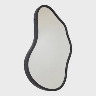 LOFT42 Spiegel Sona1 - Organische vorm - Metaal - Zwart - 67x36