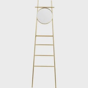 Kare Design Ceremony Staande Spiegel - goud - 180x50cm