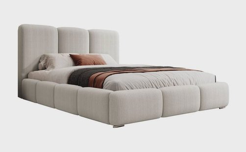 Bedframe Briar met opbergruimte ribstof 140x200 | NADUVI Collection