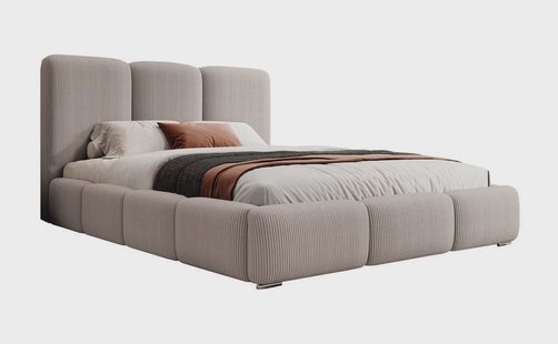 Bedframe Briar met opbergruimte ribstof 160x200 | NADUVI Collection