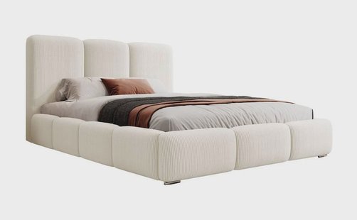 Bedframe Briar met opbergruimte ribstof 180x200 | NADUVI Collection