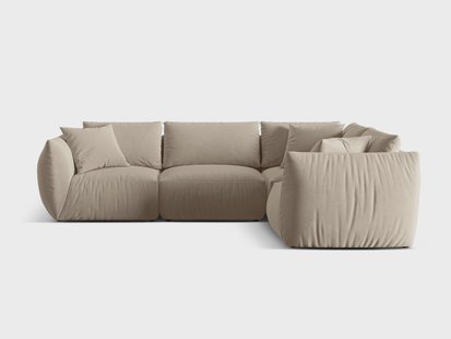 Hoekbank Chris 4-zits links velvet | Micadoni