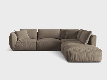 Hoekbank Christ 4-zits links velvet | Micadoni