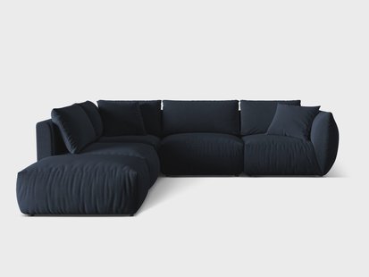 Hoekbank Christ 4-zits links velvet | Micadoni