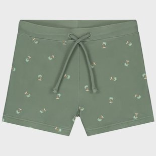 Prénatal zwemboxer palmbomen