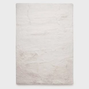 Tapeso Fluffy vloerkleed - Comfy Deluxe wit - 140x200 cm