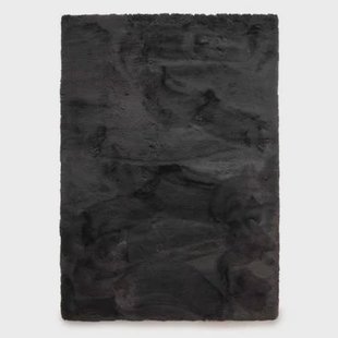 Tapeso Fluffy vloerkleed - Comfy Deluxe donkergrijs - 160x230 cm