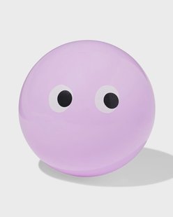 HEMA Plastic bal 21cm lila