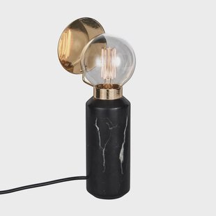 Blindspot tafellamp Black Marble DESIGN BY US - Woonkamer - Designer - Marmer - 1 lamp