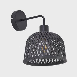 Lindby - Eskil Wandlamp Ø18,5 Zwart