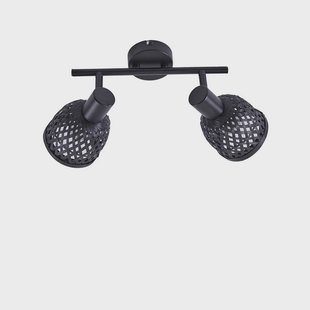 Lindby - Eskil 2 Plafondlamp Zwart