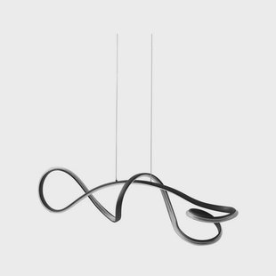 Lucande - Rodado LED Hanglamp Zwart