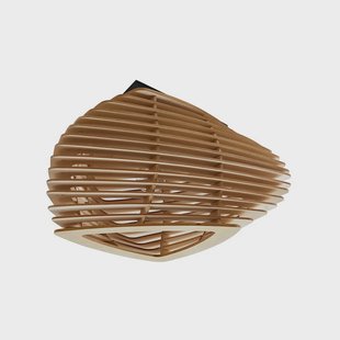 Lindby - Sanza Plafondlamp Hout