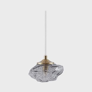 Lindby - Piatra Hanglamp Rook/Geel Koper