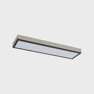 Lindby - Laviona LED plafondlamp, CCT, dimbaar, beton, 80 cm
