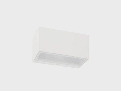 Asker Down LED Buiten Wandlamp L22,5 Wit Norlys - Terras - Aluminium