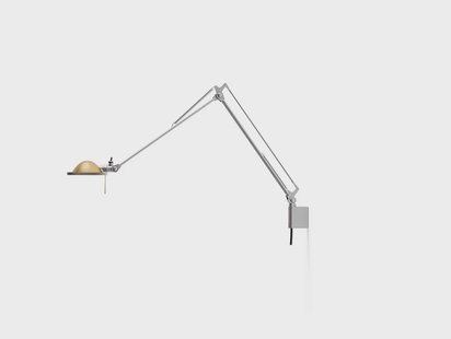 Berenice wandlamp 30x30 messing/aluminium Luceplan - Metaal