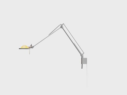 Berenice Wandlamp 30X30 Geel/Aluminium Luceplan - Werkkamer / Kantoor - Metaal