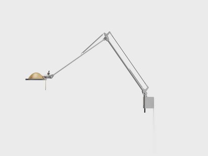 Berenice wandlamp 45x45 messing/aluminium Luceplan - Metaal