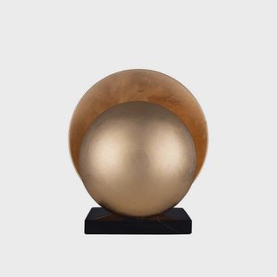 Orbit tafellamp Brass Globen Lighting - Woonkamer - Designer - Metaal - 1 lamp