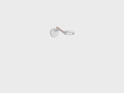 String W0 wandlamp TW Mat Wit/Oranje Rotaliana - Woonkamer - Aluminium