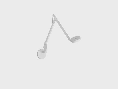 String W2 Mini wandlamp TW Mat Wit/Zilver Rotaliana - Aluminium