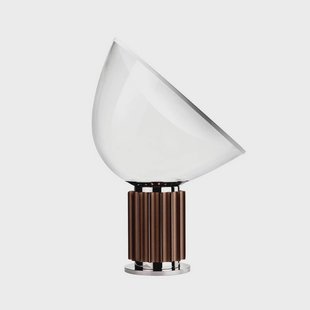 Taccia LED (PMMA) Taffellamp Bronze FLOS - Woonkamer - Metaal