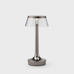 FLOS - Bon Jour Unplugged Taffellamp Chrome/Black