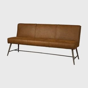 Anli-Style Tower living Belmonte bench 155 - fabric cherokee 8 cognac