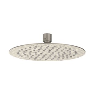 Hoofddouche IVY Slim 30 cm Anti-Kalk Nozzels Eco-Air Geborsteld Nickel PVD